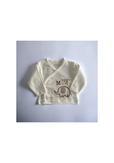 Bebitof Filli 5 Li Unisex Zıbın Seti Hastane Çıkışı Ekru Ekru