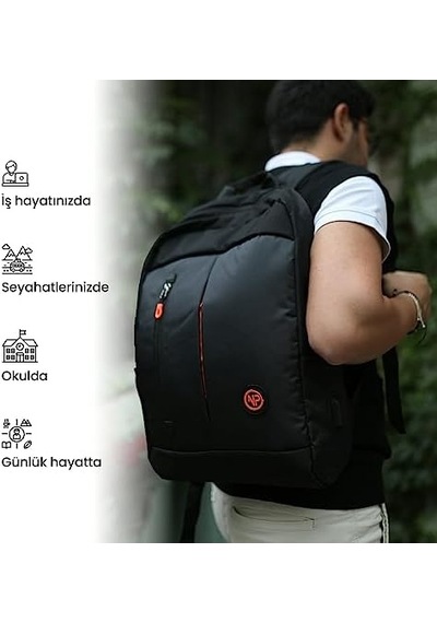 15mins Npo Citylife Notebook Sırt Çantası 12 Gri