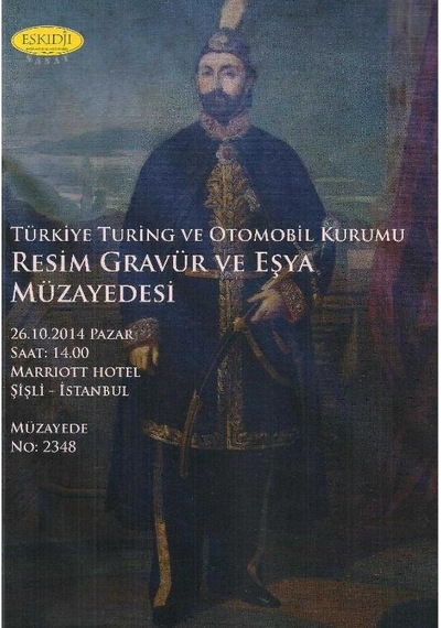 Türkiye Turing Ve Otomobil Kurumu Resim Gravür Ve Eşya Müzayedesi - Katalog