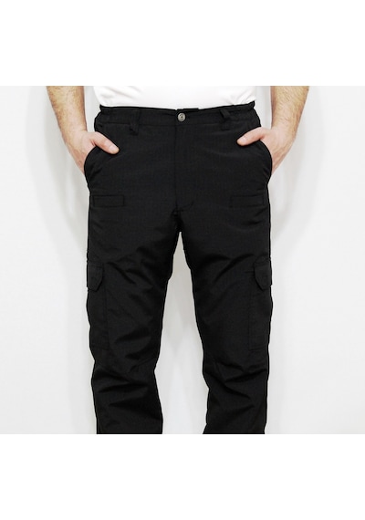 Mudwill Ripstop Kargo Cepli Taktik Pantolon-Siyah