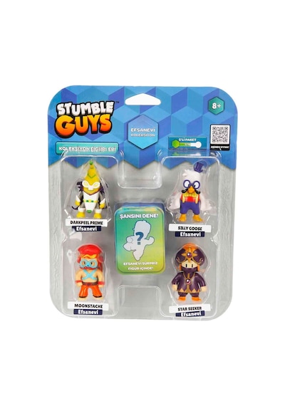 Stumble Guys Mythic Figures 5pack Collectible Blister Set 3