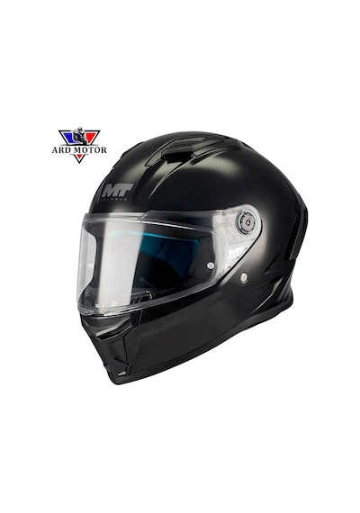 Mt Helmets Stınger 2 Pure A1 Parlak Siyah Kapalı Kask