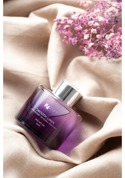 Zift Unique Smooth Linen - Bambu Çubuklu Oda Kokusu Dekoratif Çiçekli Banyo & Tuvalet & Oda Parfümü 100ml Çiçek