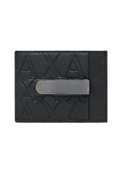 Armani Exchange Erkek Para Klipsili Ton Sür Ton Logolu Siyah Cüzdan Xm000880 Af12133-uc001 Siyah