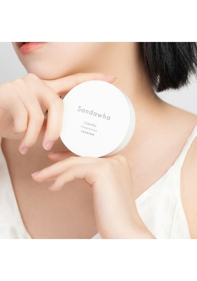 Sandawha Camellia Brightening Illumination Cushion 15 G 02 Saten Bitişli Yastık Fondöten Spf 25/pa Pembe