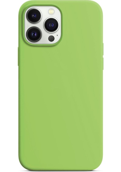 Microsonic Apple Uyumlu iPhone 13 Pro Max Kılıf Liquid Lansman Silikon