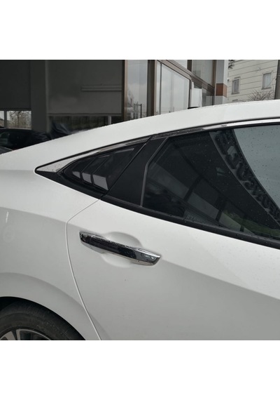 Honda Civic 2016- Yılı Ve Sonrası Uyumlu Kelebek Cam Plastiği