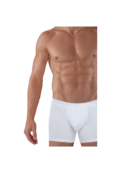 The Don Organic Blended Long Leg Brief Erkek Boxer Beyaz