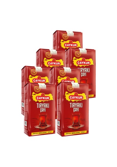 Tiryaki Dökme Çay 1000 Gr. Yedili Paket