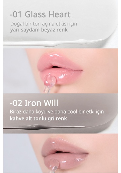 Ağırlık Hissi Oluşturmayan Parlak Bitişli Tint Perıpera Mood Glowy Tint 02 Iron Will