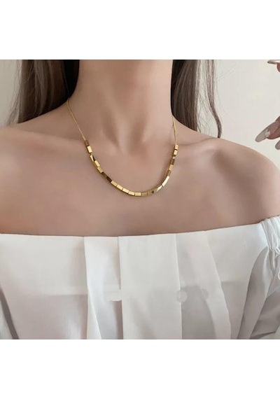 Sones Çelik Kolye Sns2029020 Gold