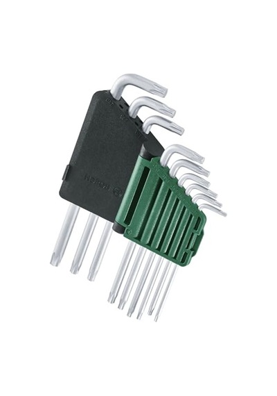 9 Parça Torx Alyan Anahtar Seti, Dayanıklı Ve Pratik Kullanım İçin İdeal