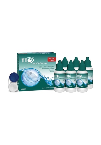 Tto Lens Solüsyonu 6 x 60 ML + Lens Kabı