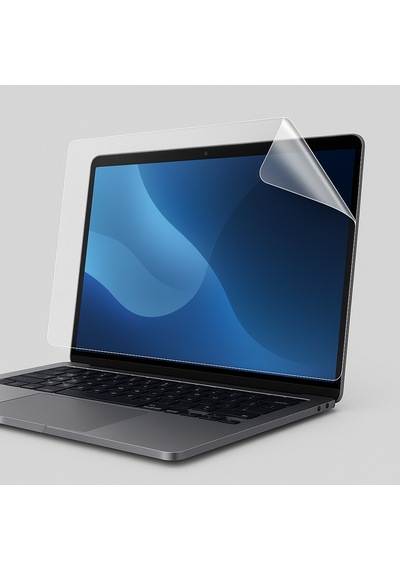 Apple Uyumlu MacBook Pro 13" M1 2020 Evoque Case + 9h Nano Ekran Koruyucu Siyah