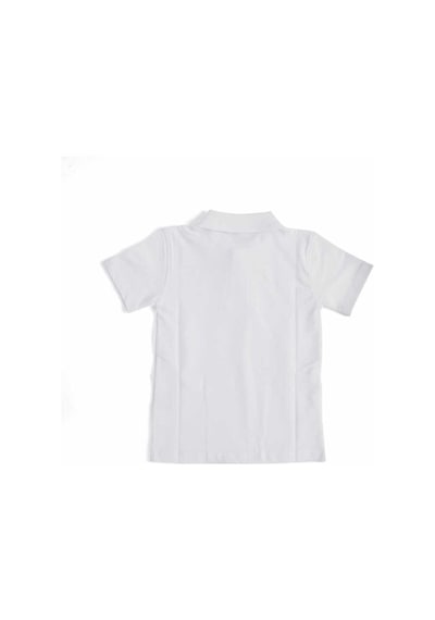 Alm Beyaz Kısa Kol 6-16 Yaş Çocuk Okul Lakos Tişört/t-shirt - 80238-beyaz Renkli