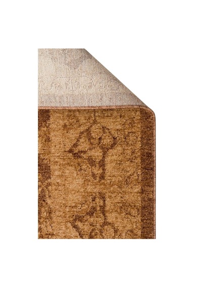 Eko Halı Shıraz Shr 01 Beige Vintage Tarzlı Yumuşak Dokulu Modern Makine Halısı Bej Kahve