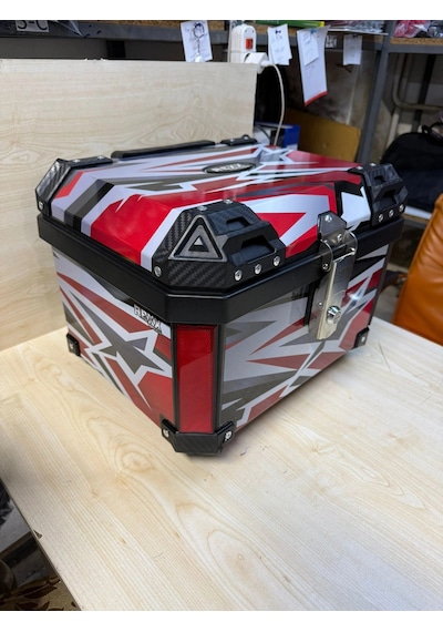 Rexx 60 Litre Abs Motosiklet Arka Çanta - 04-renkli Çok Renkli