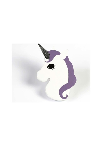 Mor Unicorn Askı Aparatı - Dolap Kulpu No Color No Color