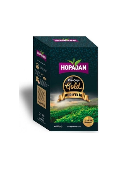 Hopadan Kemalpaşa Gold Hediyelik Siyah Dökme Çay 500 G