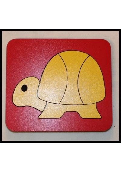 Ahşap Montessori Üçlü Puzzle Hayvanlar
