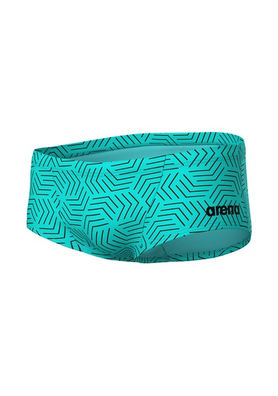 Arena Allover Swim Low Waist Short Erkek Mavi Yüzücü Düşük Bel Mayo 011888580 Mavi Mavi