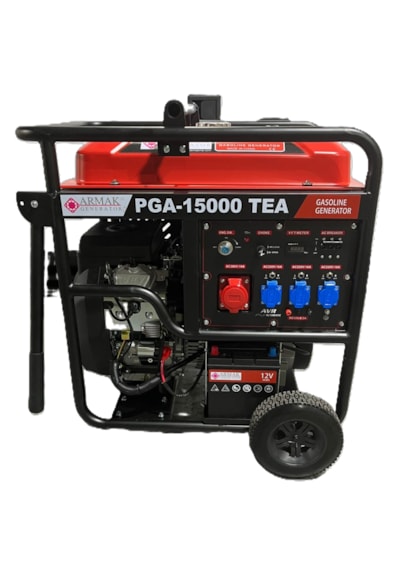 Armak PGA-15000 TEA 15 KVA Trifaze Benzinli Portatif Jeneratör