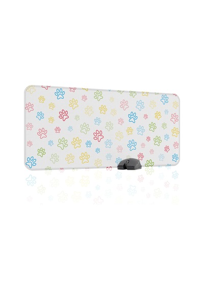Pati Kaymaz Dikişli Kauçuk Oyuncu Mousepad V1 - 90x40 Xxl Gaming Mouse Pad Fare Altlığı