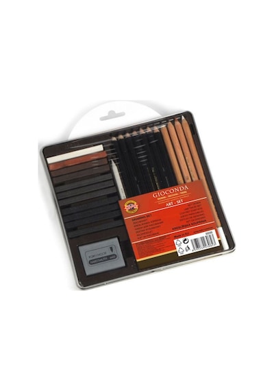 Koh-i Noor Set For Sketching 24 Pcs 8899 Siyah