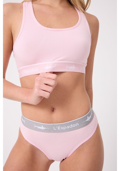 Racer Crop Top Racer Back Crop Top-3'li Avantaj Paketi-3406 Pembe