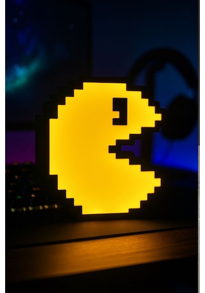 Pac-man Tasarımlı Dekoratif Aydınlatma Çok Renkli