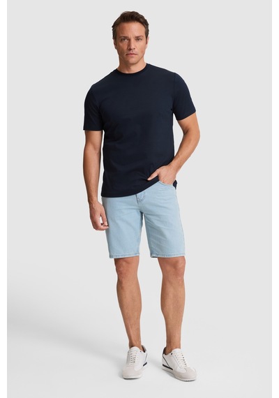 U.s. Polo Assn. Erkek Koyu Lacivert Tişört Basic 50324943-vr100
