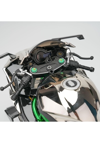 Xlg Kawasaki H2r 1:6 Dinamik Alaşım Motosiklet Modeli Gerçekçi Tasarım