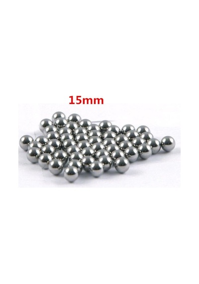 Dünya Magnet 50 Adet 15mm Çelik Bilya, Çok Amaçlı Bilye, Tane Demir Misket Rulman Diğer
