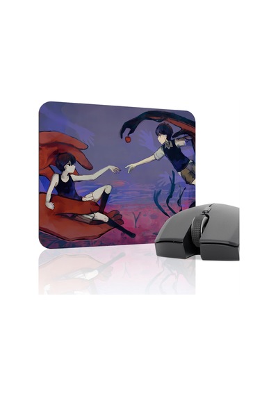 Omori Kaymaz Dikişli Kauçuk Oyuncu Mousepad V4 - 22x18 Gaming Mouse Pad Fare Altlığı