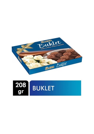 Ülker Buklet Sütlü-bitter Madlen Hediyelik Çikolata 208g 12564394