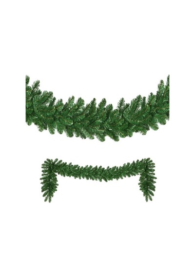 Yeşil Garland Yeşil Çam Dalı Yılbaşı Süsleri Vıp 2.50 Metre 22 Cm Çap Green Garland Decor Christmas Diğer