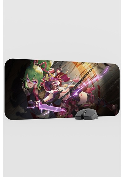 Kuki Shinobu Genshin Impact Anime Oyuncu V5 - 70x30 Xl Gaming Mouse Pad Fare Altlığı