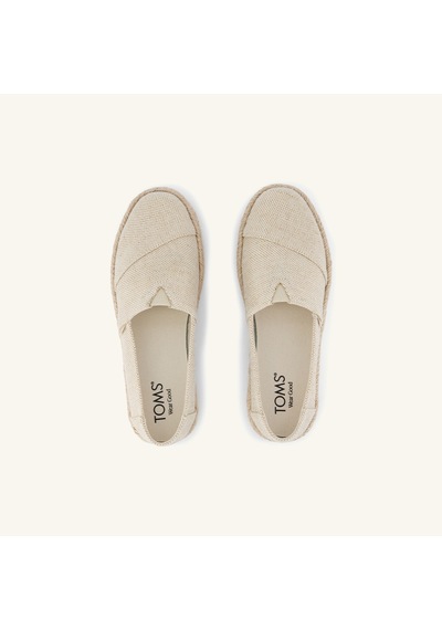 10023022 Champagne Glimmer Terlik Kadın 10023022 Toms Alpargata Rope 2.0 Champagne Glimmer Slub Can