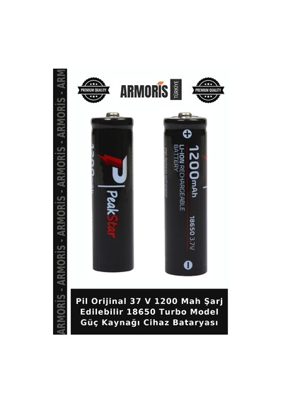 Pil  37 V 1200 Mah Şarj Edilebilir 18650 Turbo Model Güç Kaynağı Cihaz Bataryası