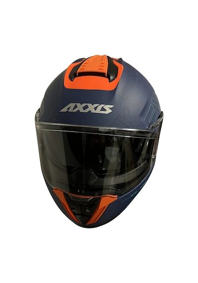 Axxis Hawk SV Evo Cubik C7 Motosiklet Kaskı Mat Mavi