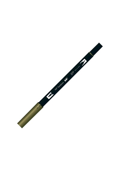 Tombow Ab-t Dark Green Çift Uçlu Grafik Kalemi 277