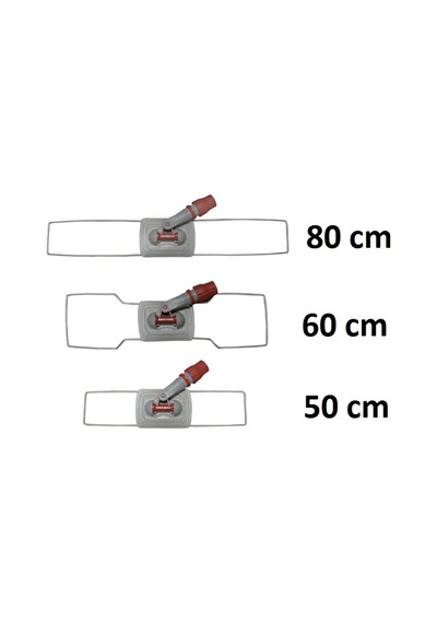 Safell Nemli Mop Aparatı 50 Cm -Tel Yer Silme Aparatı