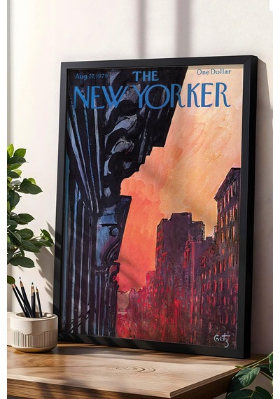 The New Yorker Çerçeveli Tablo August 27 1979