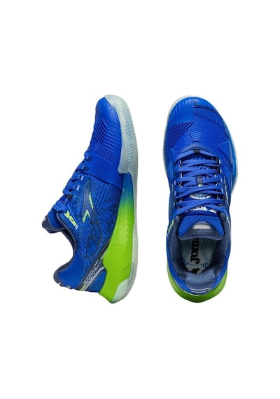 Joma Tpoıs2604c Point Toprak Kort Erkek Tenis Ayakkabısı Mavi / Lime Yeşili Lacivert