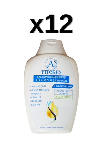Fitorex Saç Dökülmesine Karşı Şampuan 12 x 300 ML