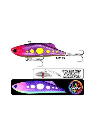 Eurofish Aragon Vixen Vib 70mm 18gr Vibrasyon Maket Balık Ar175