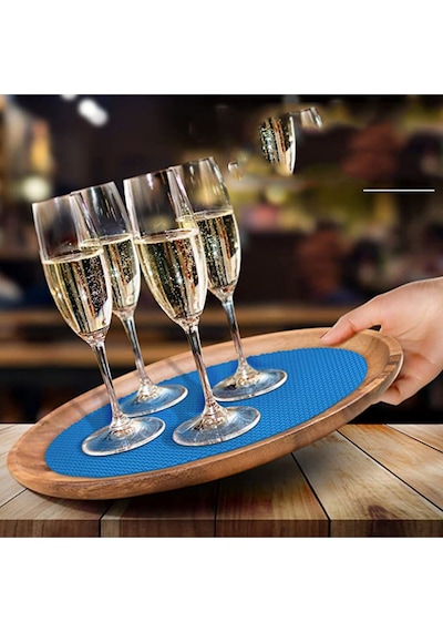 Kaydırmaz Rulo Mat Halı Çekmece Sofra Dolap Kaydırmazı 30x100cm 719208 Belirtilmemiş 60 X 100 Mavi Diğer