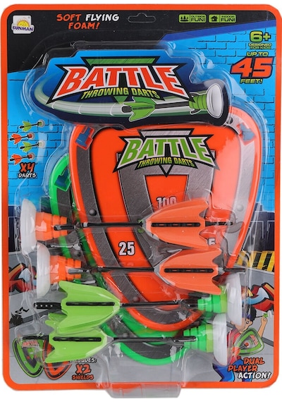 4305 Sun-yfn-dart-battle Throwing 2 Hedefli 4 Oklu Dart