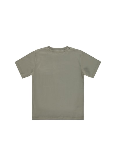 Civil Boys Önü Cepli 10-13 Yaş Tişört - Gri Soft Gri