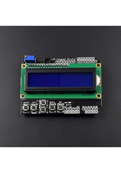 Robodukkan 1602 Lcd Ve Tuş Takımı Shield / Keypad Shield Module Display For